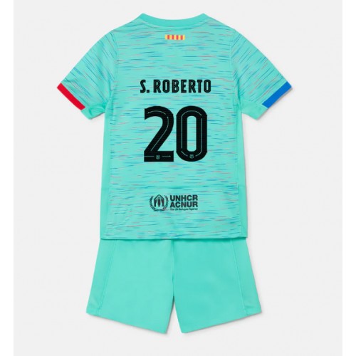 Barcelona Sergi Roberto #20 Rezervni Dres za djecu 2023-24 Kratak Rukav (+ Kratke hlače)